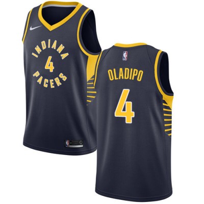 Nike Indiana Pacers #4 Victor Oladipo Navy Blue Youth NBA Swingman Icon Edition Jersey